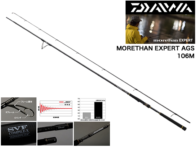 DAIWA MORETHAN EXPERT 106M／ダイワ モアザンエキスパート 106M